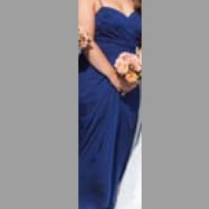 Bari Jay blue Bridesmaid/Wedding guest dress
